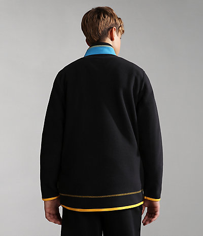 Fleece-Sweatshirt Salty mit halb durchgehendem Reißverschluss (4-16 JAHRE)-